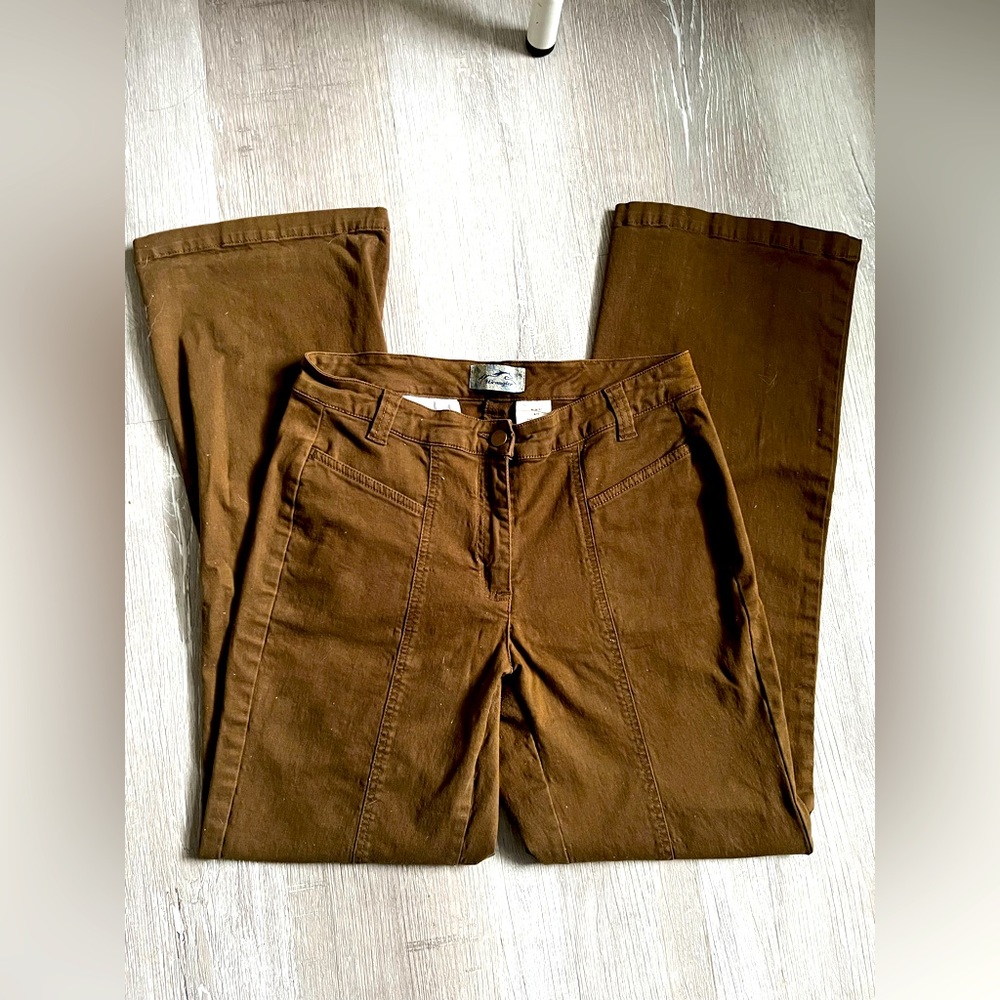 Wrangler High Waisted Wide Leg Trousers